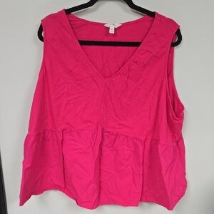 Terra & Sky Fuchsia Tank Top